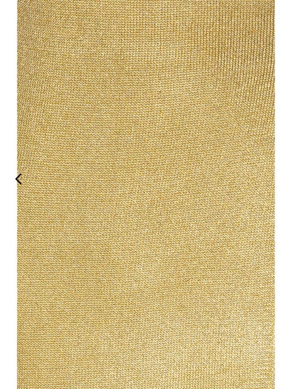 Lovers + Friends Knit Wrap Mini Dress metallic mustard small  $265 - Picture 5 of 11